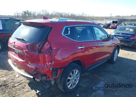 2017 Nissan Rogue Sv z USA, uszkodzony, nr VIN JN8AT2MV2HW254528